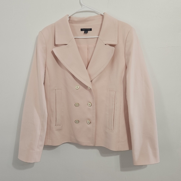 Women’s Blush Double Breasted Tommy Hilfiger Suit Jacket. Size XL. - Picture 2 of 7